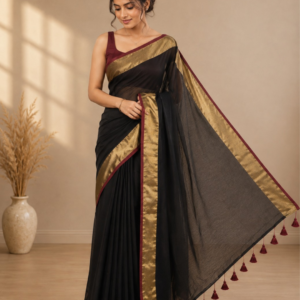Mul Cotton Black&Gold