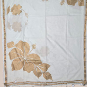 Mul Cotton Gold Flower